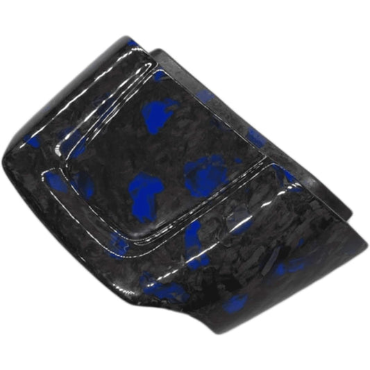 GOGOCARBON Steering Wheel Cover, Cap, Steering Wheel Cover, Black Indigo Forged Carbon (FC), Subaru WRX STI VAB/WRX S4 VAG 2015-2020 Sedan Replacement Cover, Lightweight, Strong UV Clear Coating, Interior, Color and Pattern of Each Product May Vary