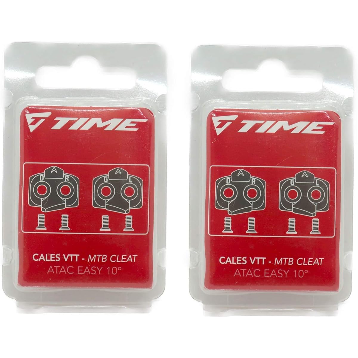 Set of 2 TIME ATAC EASY CLEATS Easy Cleats MTB [Parallel Import]