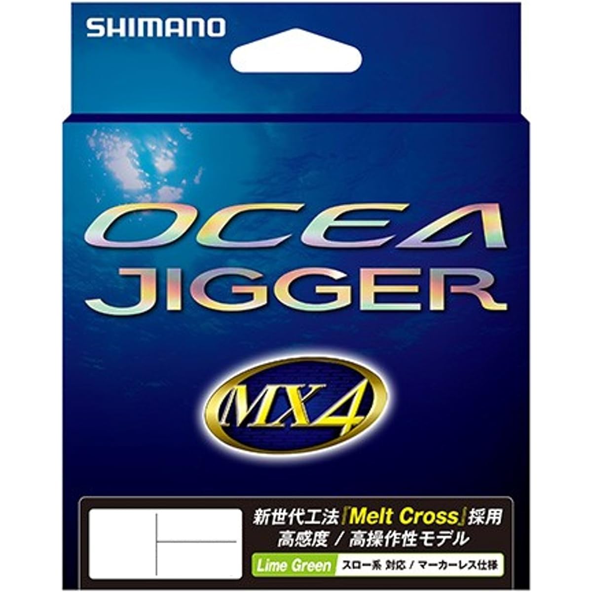 SHIMANO PE Line Osea Jigger MX4 200m Lime Green PL-O64P Fishing Line