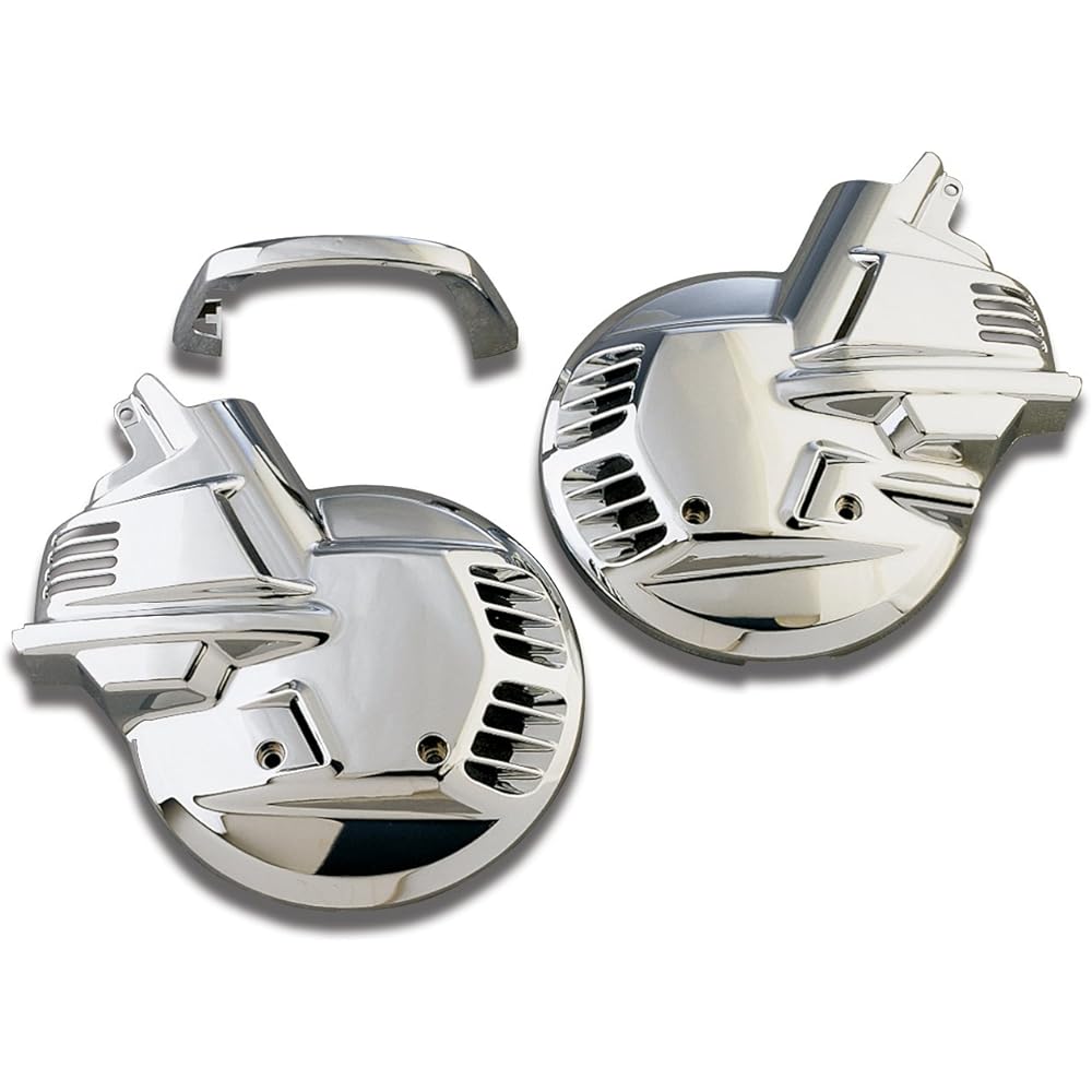 Show Chrome 2-497 Motorcycle Chrome Tour Rotor Disc Cover for Honda Goldwing GL1500 1987-1997