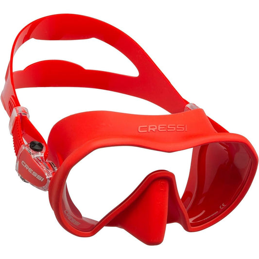 Cressi Scuba Free Diving Snorkeling Mask [Z1] Small Volume Frameless Lightweight [Genuine Product]