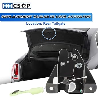 Reardoor Tran Clutch Tail Gate Gate Lock Aguetor replacement Dodge Challenge Jar Challenge Benjadato Clisler 2006 2007 2009 2010 2010 2010 2016 2016 2016 2016 2017 Exchange # 9 31-71-714 5056244AAAAAAAAAAAAAA