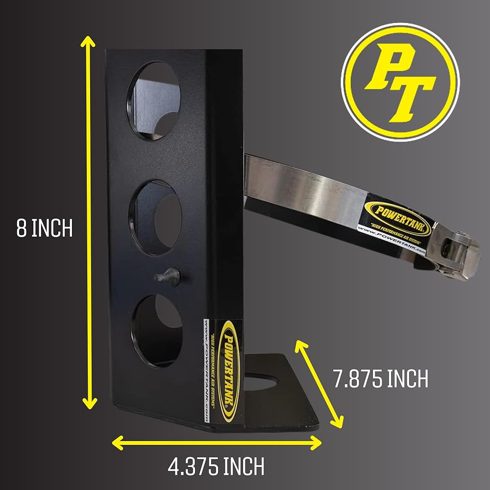 Power Tank BKT-2285 Propan Power Bracket For Propane Bottle with 8 inches