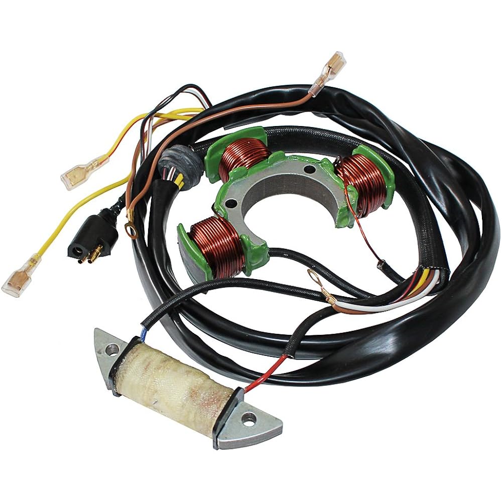 Compatible with Caltric Stator Polaris 300 2x4 4X4 1994 1995 ATV Magneto Stator
