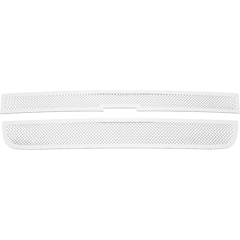 APS C76436T Chevrolet Explest Ban 2003-2020 Main Upper Steel Steel Chrome Mesh Grill Insert
