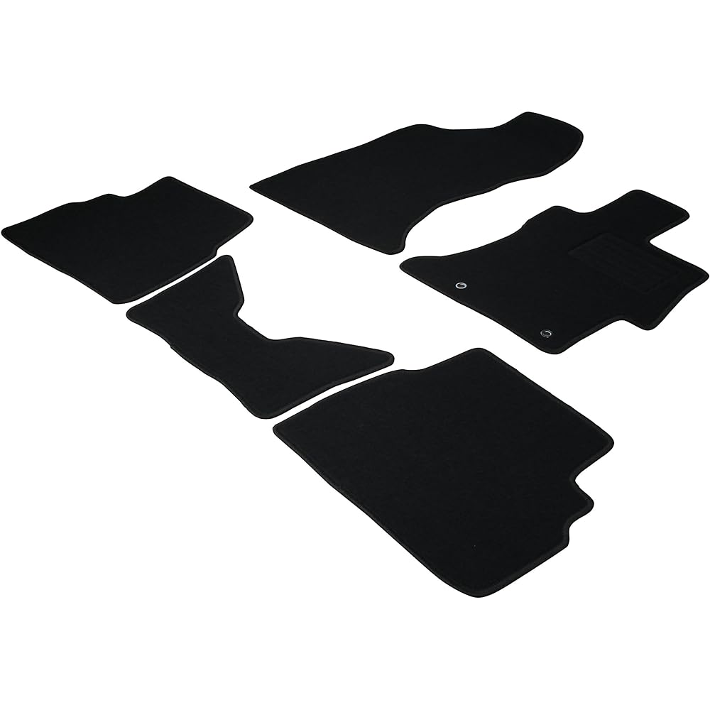Fenice Car Mat Floor Mat Domestic Production (Subaru Impreza / G4 Sport) <Original Hook Included> Black Non-slip Shape Resistant to Slip Car Mat (Car Parts Specialty Store)