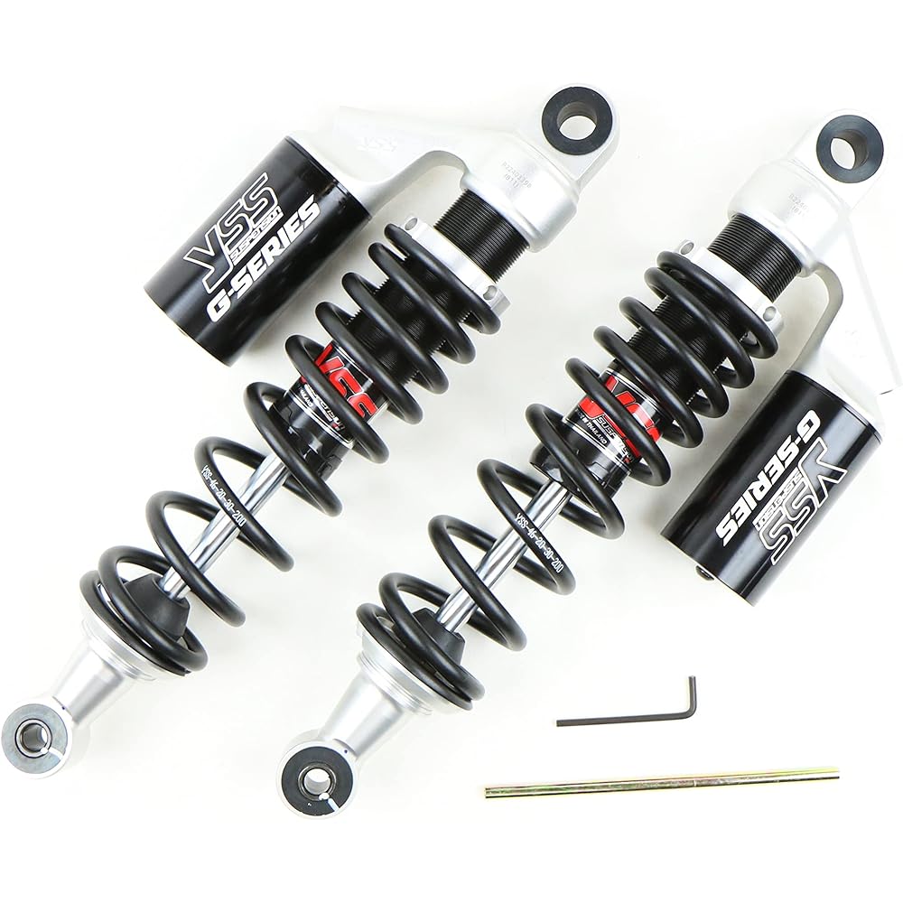 YSS G-SERIES CB400 SUPER FOUR 330mm Rear Shock Absorber Set (Black Tank)