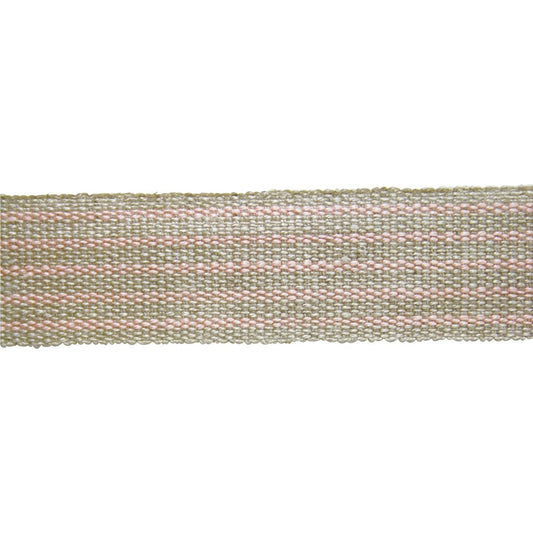 Tokyo Ribbon Linen Pastel Stripe #07 20mm×20m