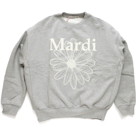 [Korean sticker bonus included] Mardi Mercredi Sweatshirt THE FLOWER MARDI Flower Sweatshirt [Parallel Import]