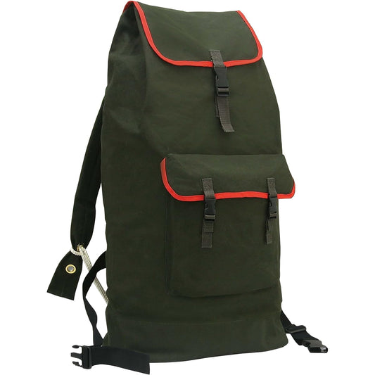 TS Pure Cotton Canvas Wild Vegetables Leisure Backpack Extra Large -02
