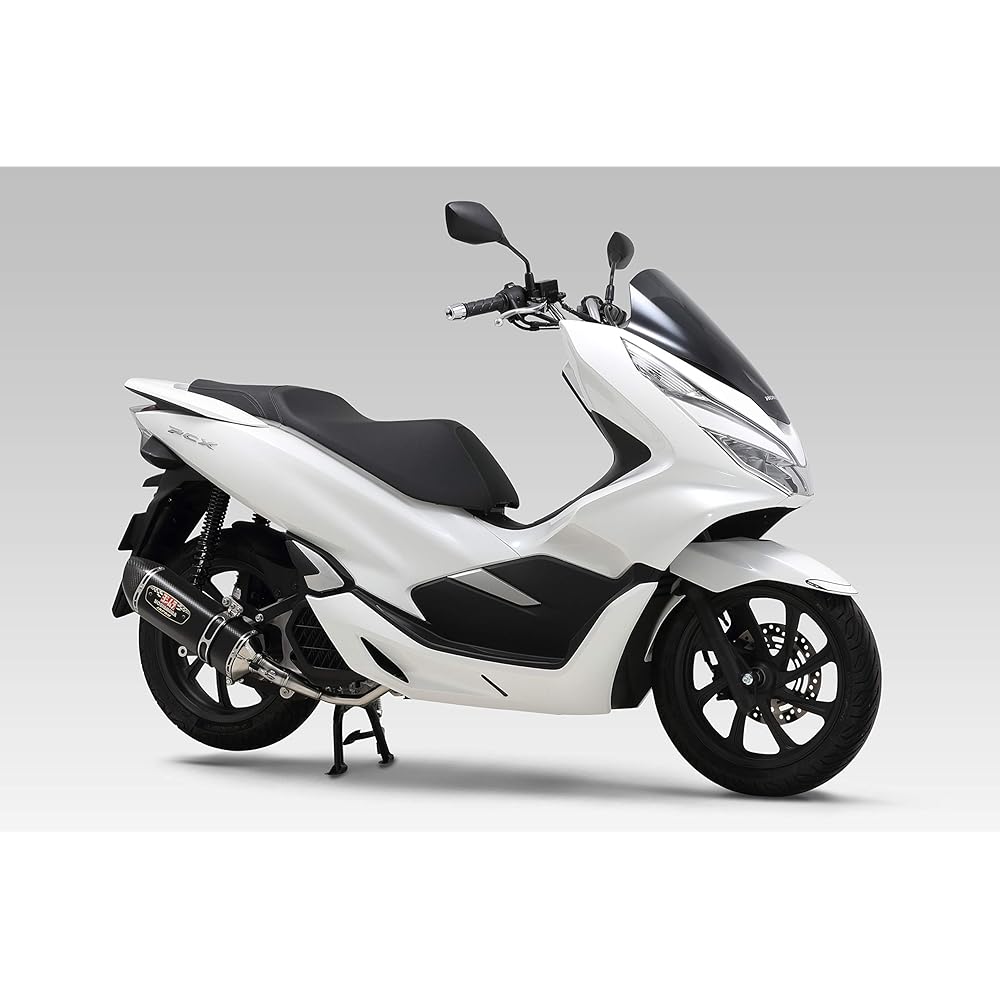 YOSHIMURA Full Exhaust PCX(18) R-77S Cyclone Government Certification Mechanical Bench EXPORT SPEC Metal Magic Carbon End YOSHIMURA 110A-40C-5120