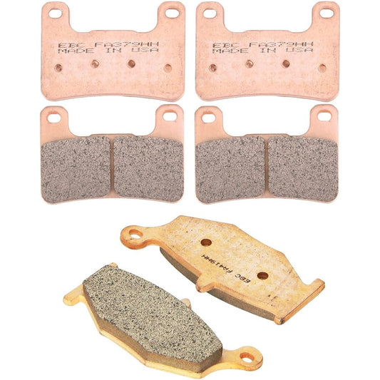 EBC brake EBPCK1010 COMPLETE DOUBLE-H Sit Brake Pad Change Kit