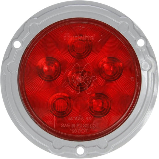 TRUCK-LITE 44322R LED Lamp Super 44 Red Round Stop/Turn/Tail 6 Diode Pattern