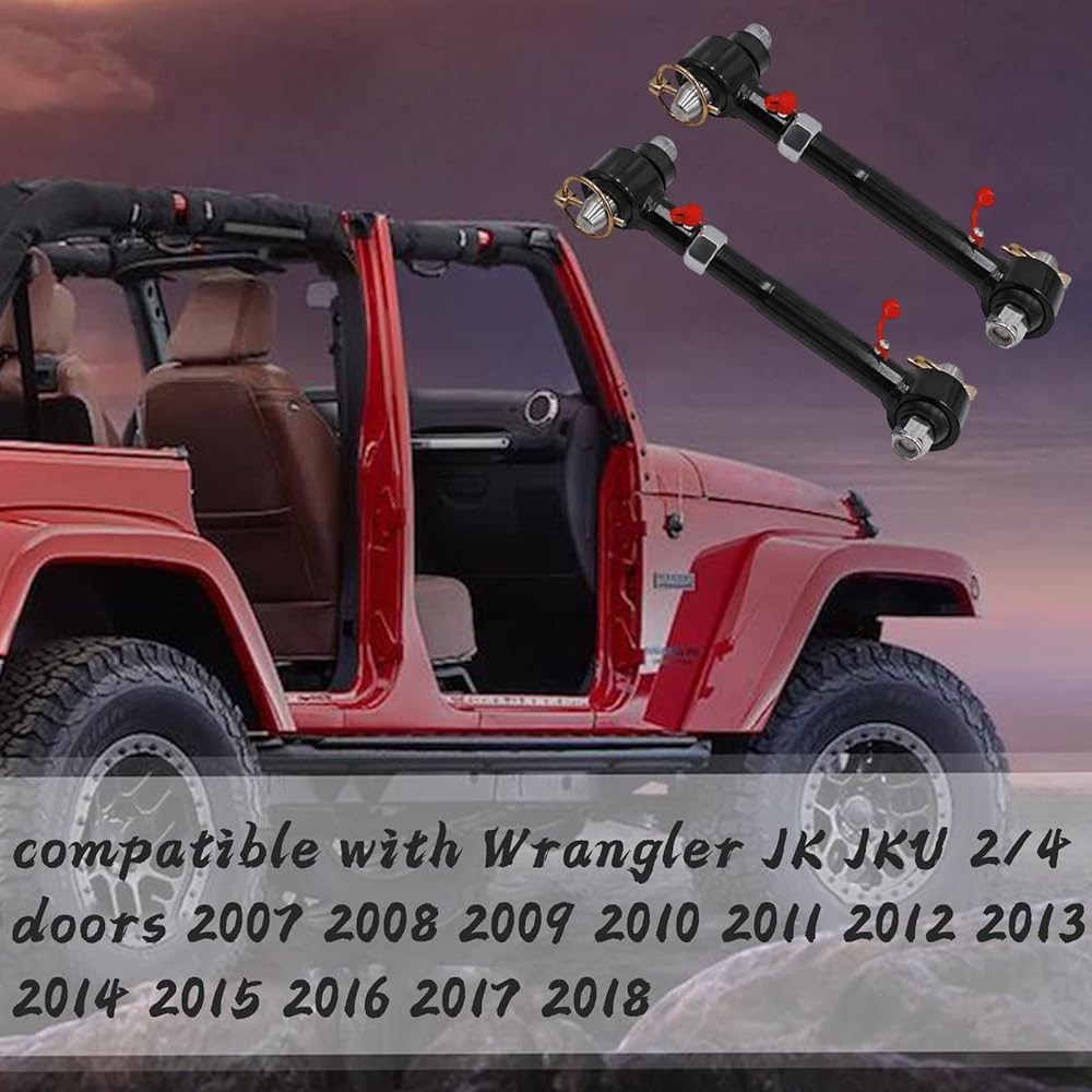 YiUIY Adjustable Front Swear Quick Cutting System WRANGLER JK JKU 2007-2018 2034 2.5 inch -6 -inch lift