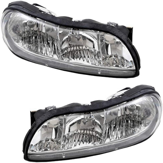 Headlight headlamp driver seats and passenger seats replacement Civer Malibib Classic All the Mobil Catlas 22618782 22618781