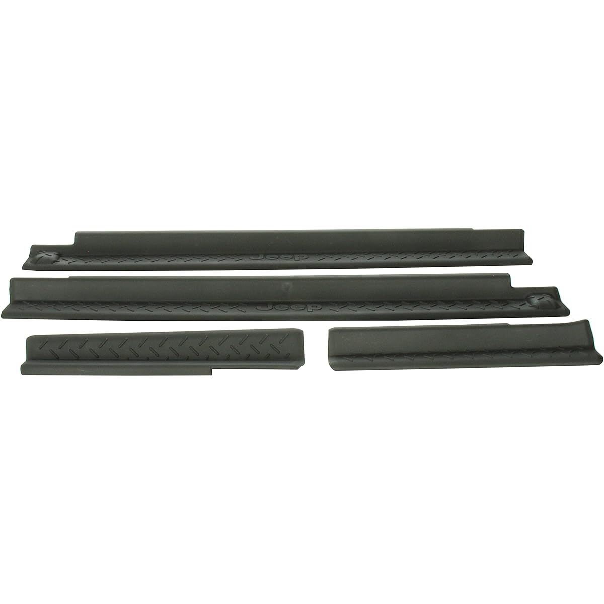 Genuine Jeep Accessories 82210106 Black Plastic Door Sill Guard