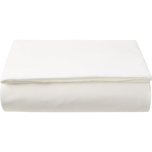 Fab the Home Duvet Cover White Double (190x210cm) Plain Knit FH123950-100