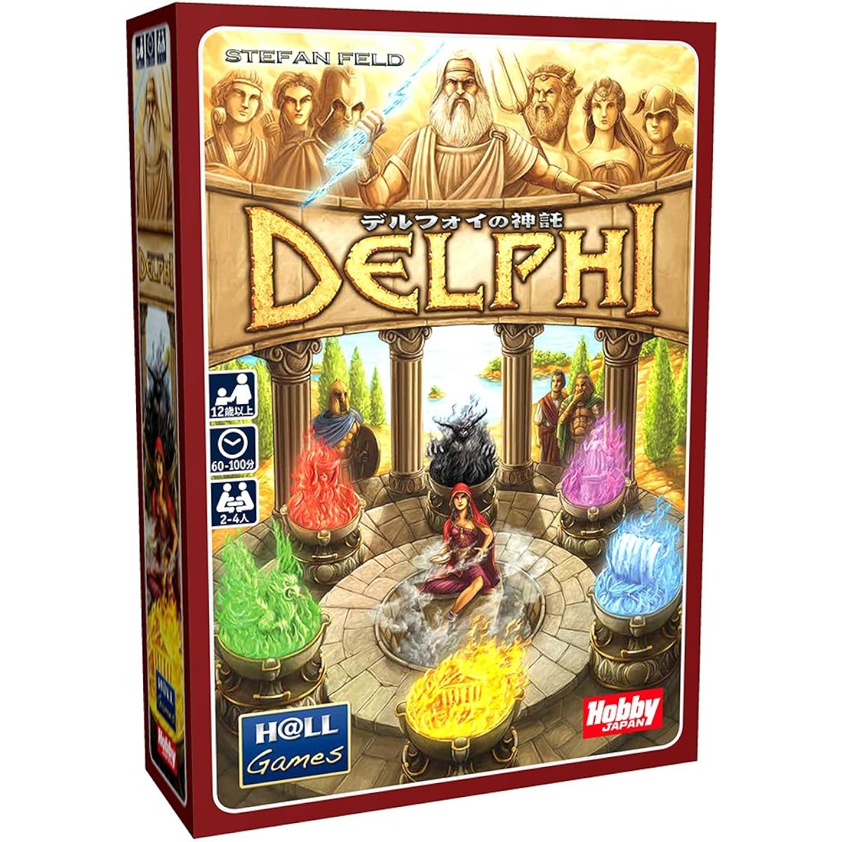 Hobby Japan Oracle of Delphi Japanese version (for 2-4 players, 60-100 minutes, for ages 12 and up) Board game