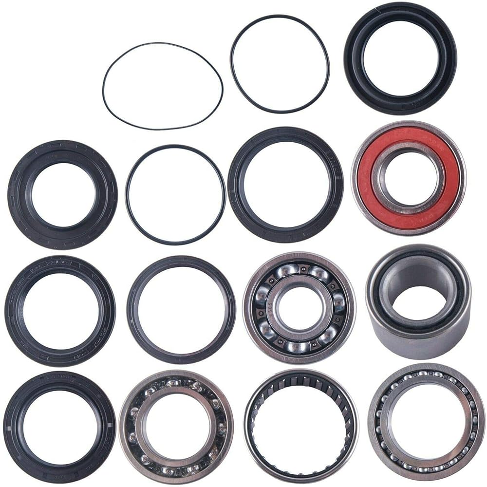 East Lake Axle Rear Differential Bearing & Seal Kit Replacement Yamaha 350 Wolverine 1995 1996 1997-2005