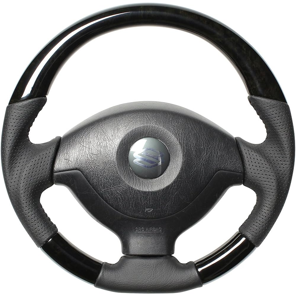 REAL Steering [Jimny (JB23W: 5-9 types)/Jimny Sierra (JB43W: 4-8 types)] Blackwood JB-BKW-BK