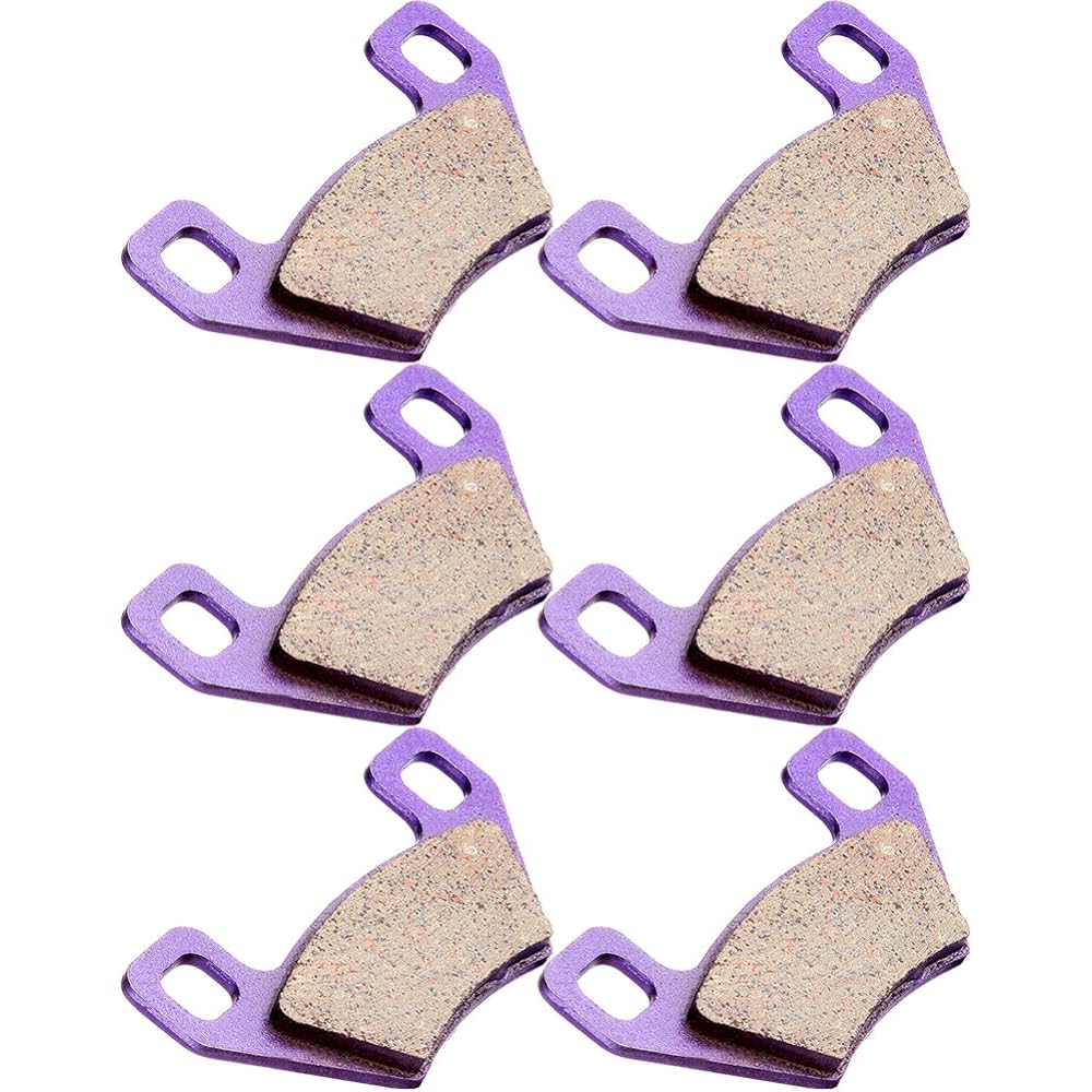 CCIYU Carbon Fiber Brake Pads Bike Replacement Brake Pads for 2004 2005 2006 2007 2008 2009 2010 2011 2012 2013 2014 Arctic Cat 2012 KYMCO Maxxer 2008 2009 2010 2011 2012 KYMCO MXU