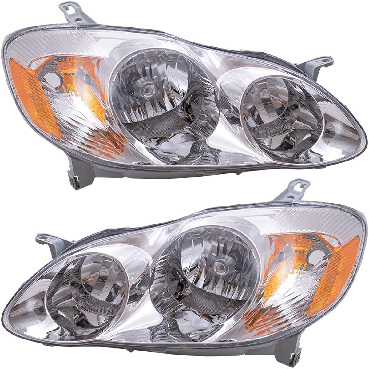 BROCK replacement driver's seat and passenger seat headlight Corolla 81150-02200 81110-02190