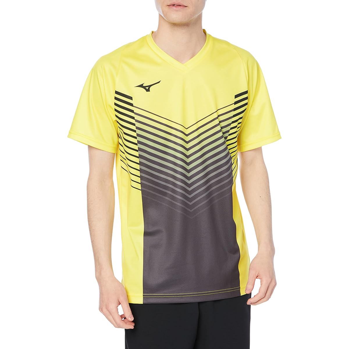 [Mizuno] Tennis Wear, Badminton Wear, Quick Dry Game Shirt, Sweat Absorbent, Quick Drying, Dynamotion Fit 72MA1004