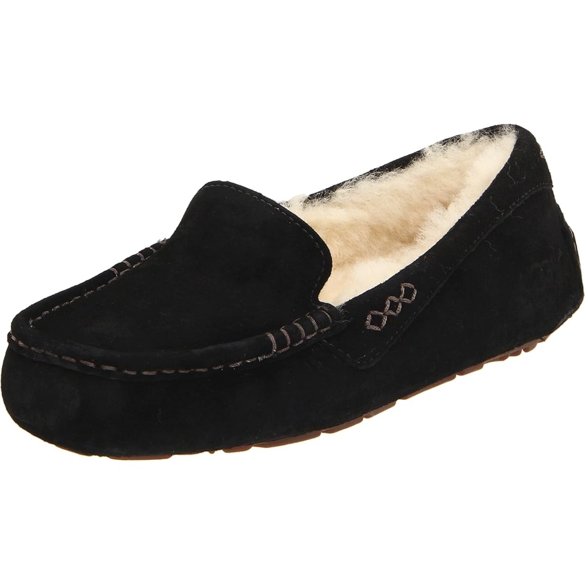 [UGG] Ansley Women's Moccasins Black 22.0 cm M