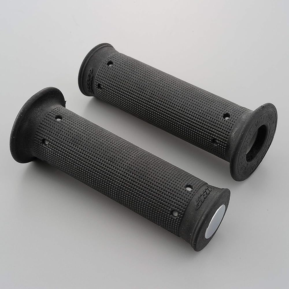 Daytona PROGRIP Motorcycle Handle Grip #842 Earthquake Resistant GEL φ25 x 128mm End Non-Penetrating Type Black 98161