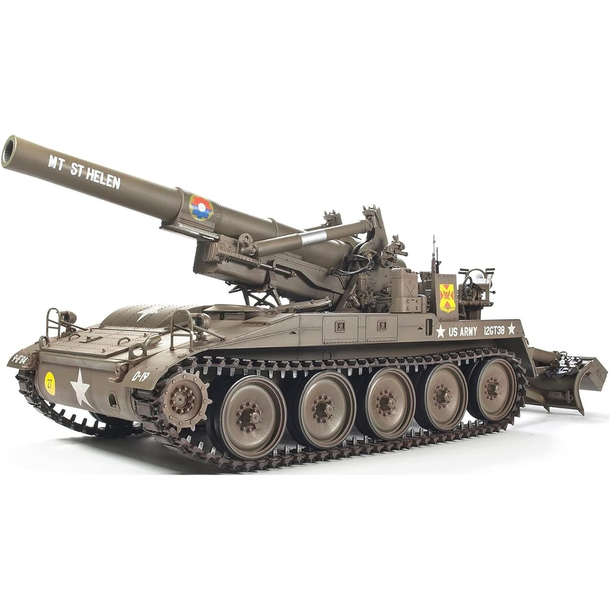 AFV Club 1/35 US Army M110 203mm Self-Propelled Howitzer Plastic Model FV35110