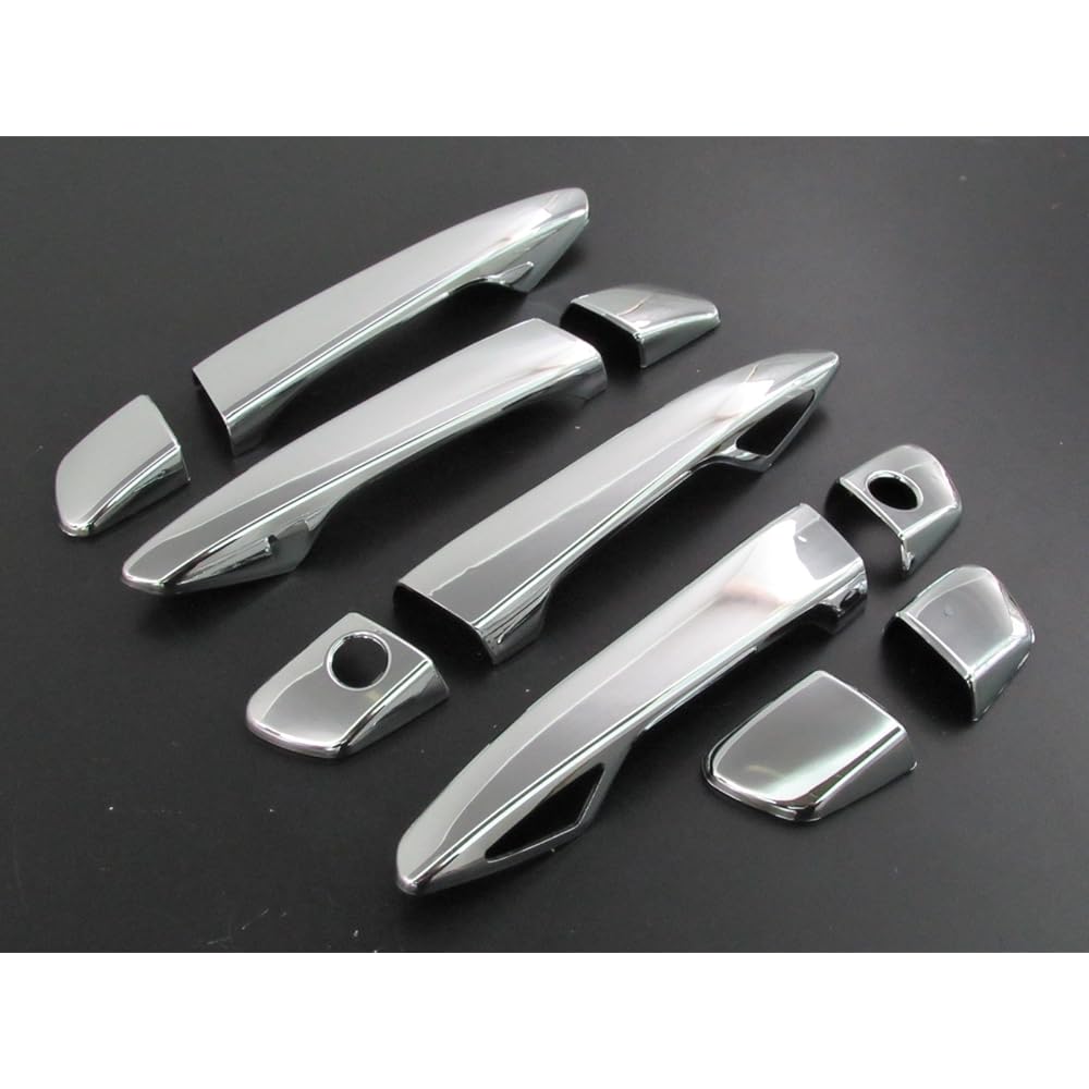 BRIGHTZ Lexus RX450h GYL10W GYL15W GYL16W Plated Door Handle Cover Knob Full Cover Type [RX270-NOBU-FS-A1B1C1D2] LEXUS RX RX450 450 GYL GYL16 L16 16 GYL10 L10 10 GYL15 L15 15 16063