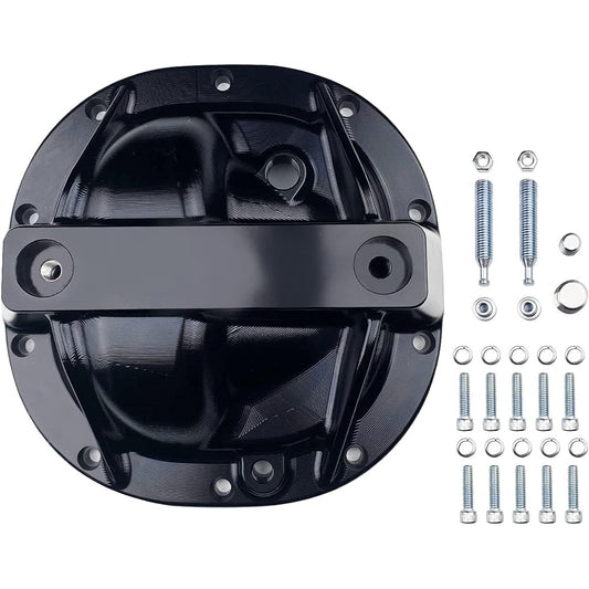 SPELAB Rear Different Cover Billet Aluminum Alloy 8.8 inch Differible Cover 10 Bolts for Ford
