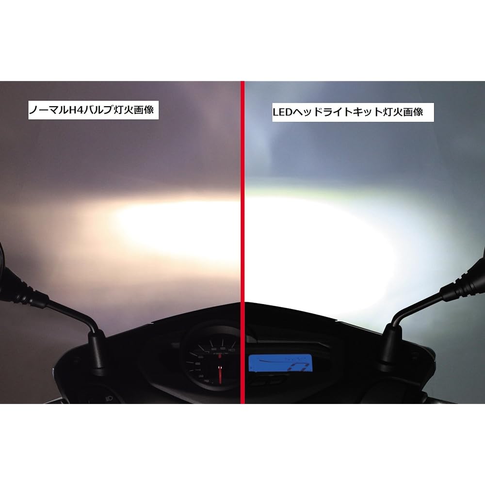 Special Parts Takegawa LED Headlight Kit 3.0 DC12V Car (Direct Current) H4/HS1 6500k General Purpose 05-08-0435