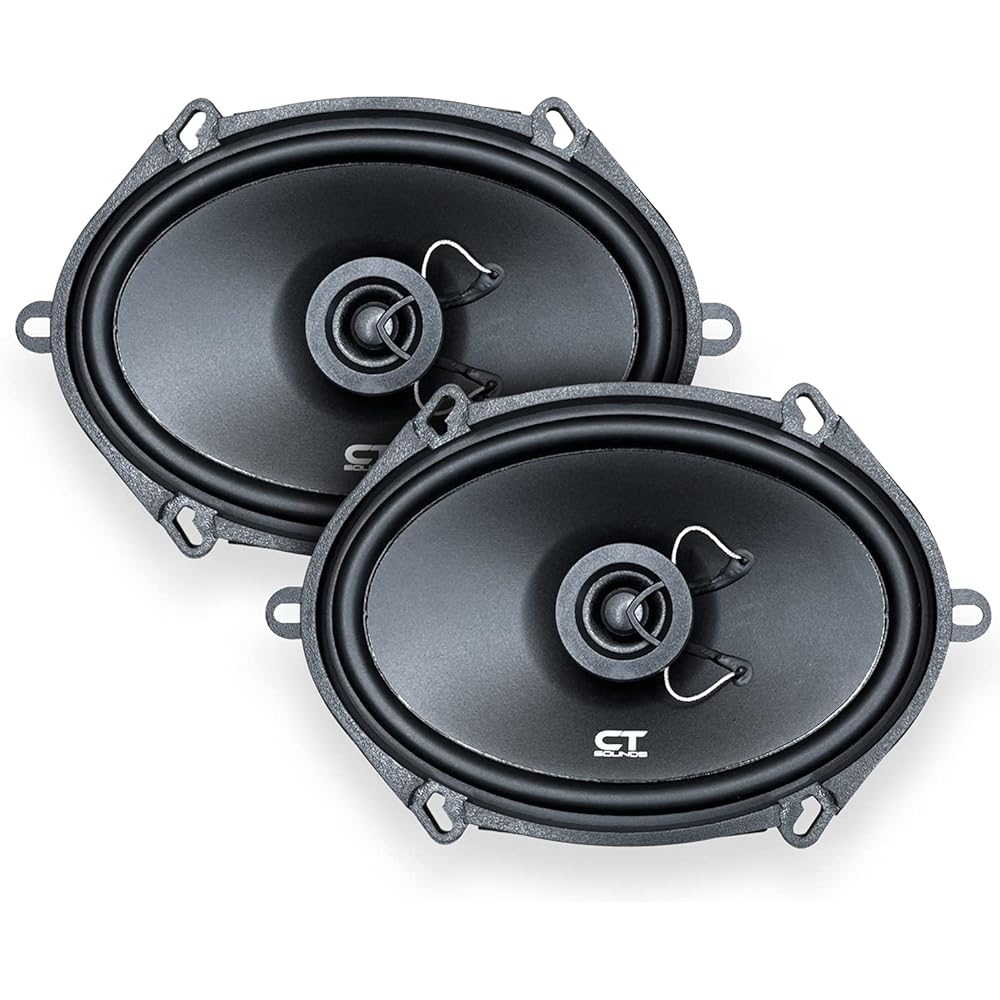 CT Sounds Bio-5X7-COX 5x7 inch coaxial car speaker up to 160 waters pair