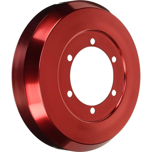 Rim Aluminum Drum Cover [Red] [For Rear] [200 Series Hiace] M42-027