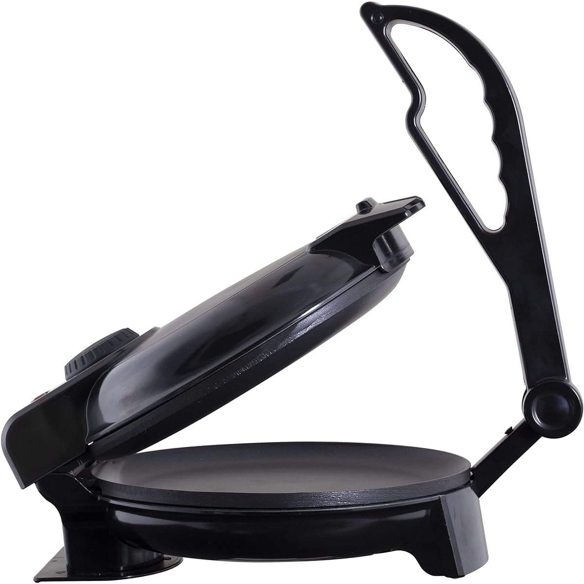 Marutaka Press Sand Maker #I tried crushing and baking it Press Hot Plate Rice Cracker Maker Temperature Adjustment Fluorine Coating MA861 Black