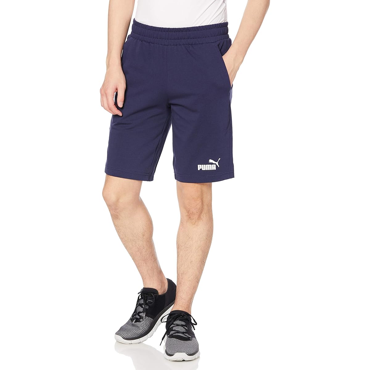 PUMA Men's Sweat Fleece Shorts ESS Jersey Shorts
