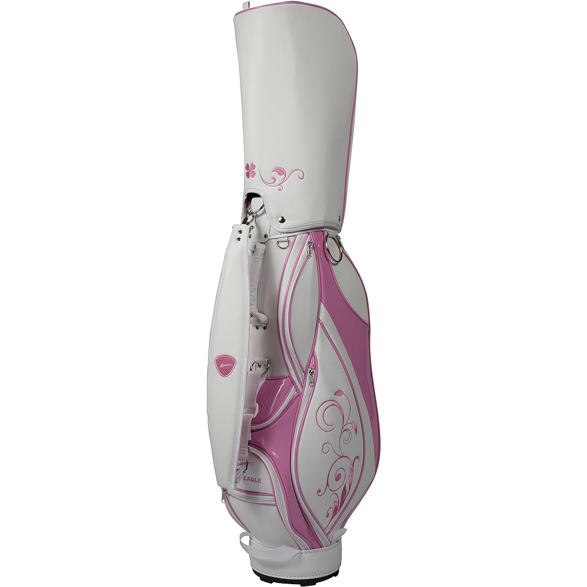 WORLD EAGLE Women's Caddy Bag G510 White/Pink [Parallel Import]