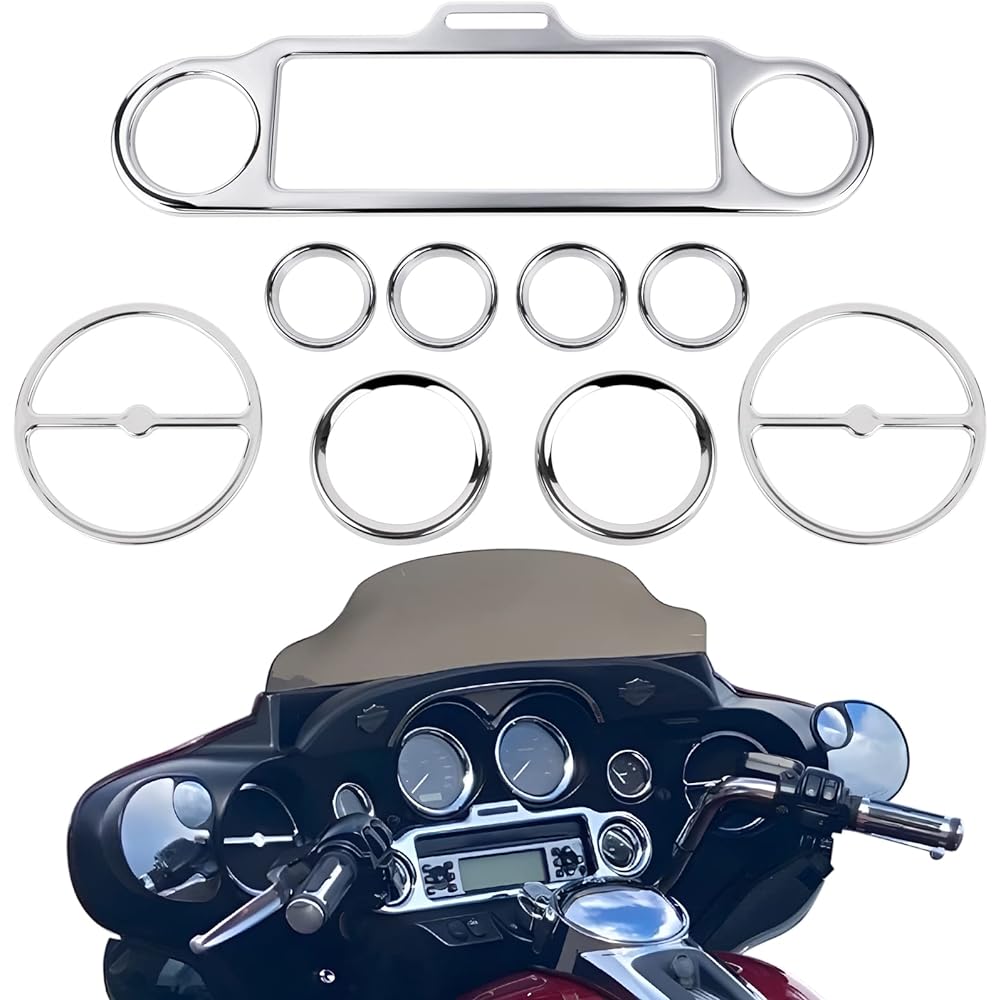 Stereo accent speedometer speaker trim set