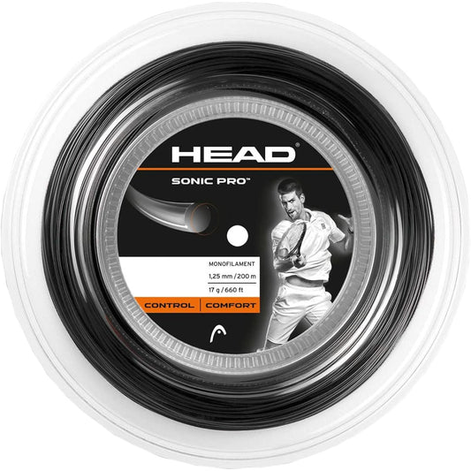 HEAD Sonic Pro Reel (200m) Black 17 "281128"