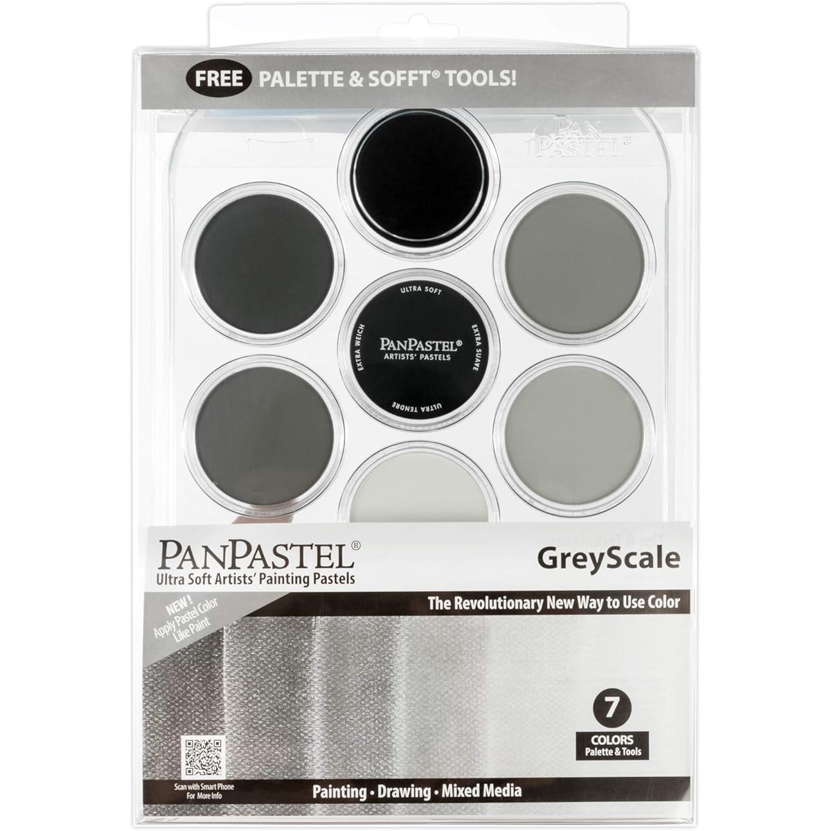 PanPastel 30079 Grayscale 7 color set 318439