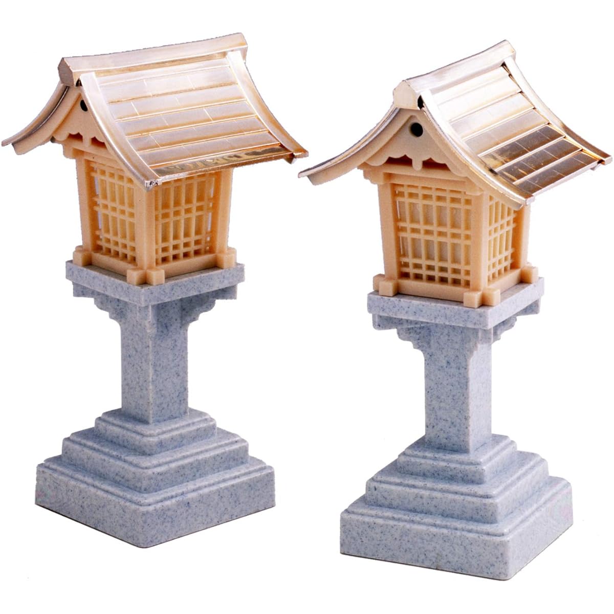 Asahi Denki Kasei Shinto Lantern LED Approx. Width 9 x Depth 8.4 x Height 17.2cm Crackling Lantern (Made in Japan) ARO-403