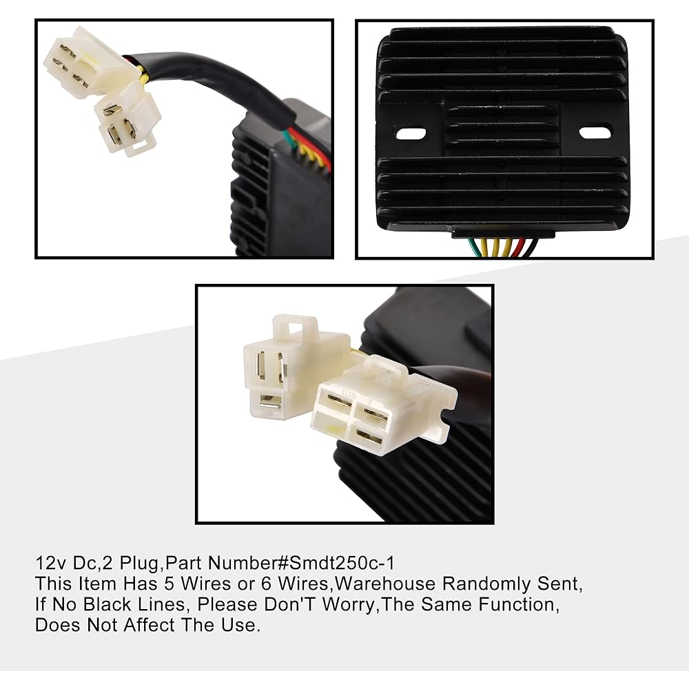 GOOFIT voltage regulator rectifier replacement 250cc 260cc Helix CN250 VOG Jonway