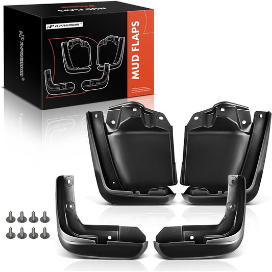 A – PREMIUM Splash Guard Mud Flaps Mudflaps for Honda Civic 2012 – 2015 Sedan