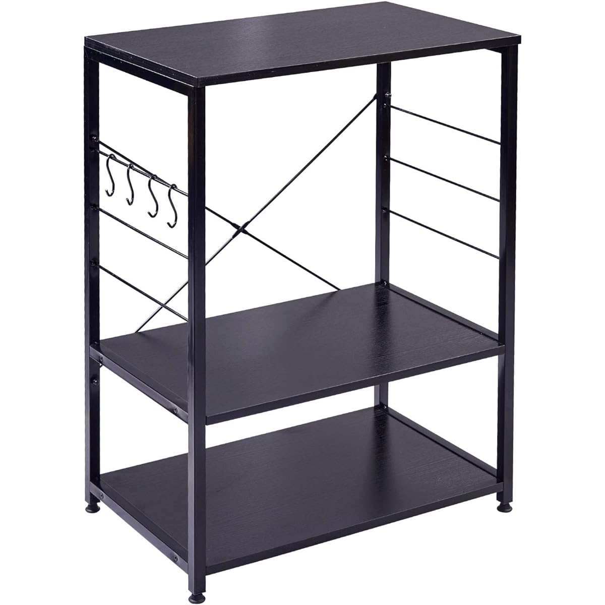 WOLTU Kitchen Rack Range Rack Cooktop Kitchen Wagon Range Board Kitchen Storage with 4 S-Rack RGB9309sz