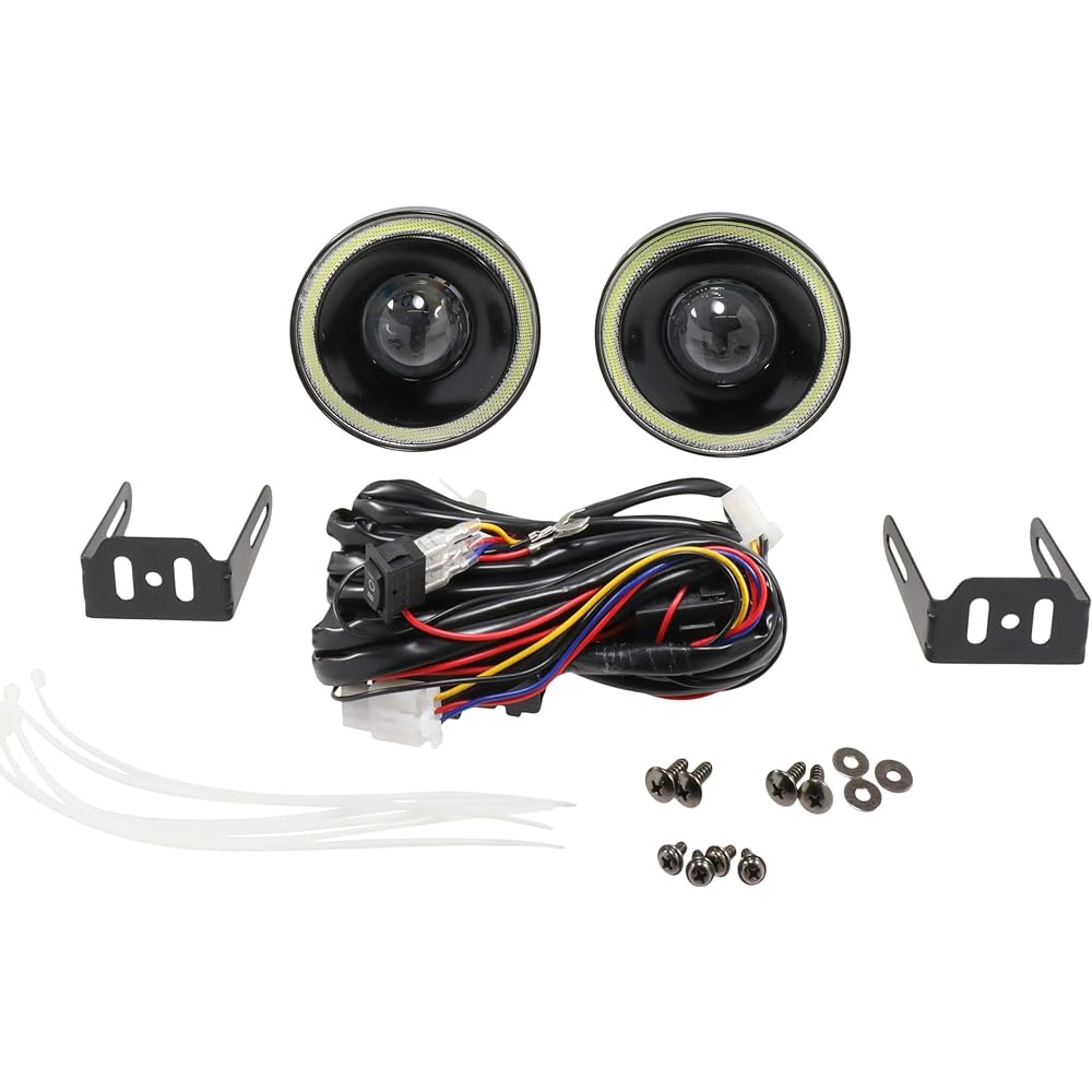 White LED Hello Fog Landrite. 1993-2002 Compatible with Pontiac Transam.