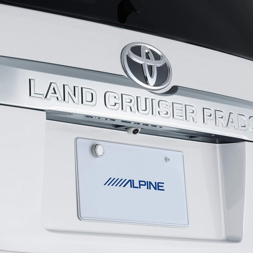 ALPINE Land Cruiser Prado 150 Series Dedicated Multi-Back View Camera Package (White) HCE-C20HD-RD-LP-W