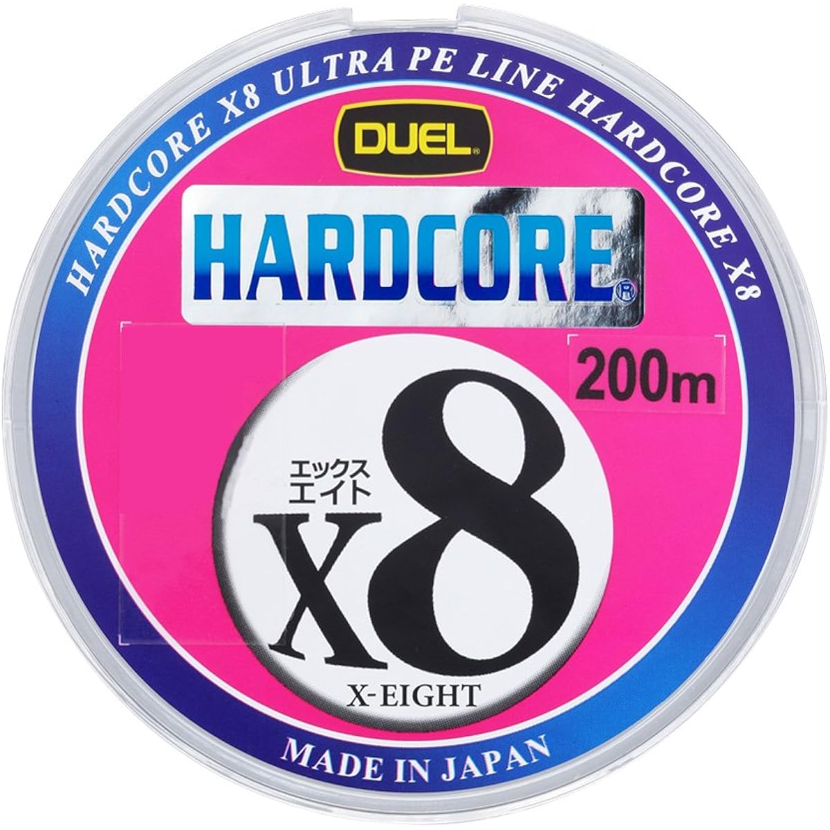 DUEL PE line fishing line HARDCORE X8 [Line fishing line fishing gear high strength high sensitivity]