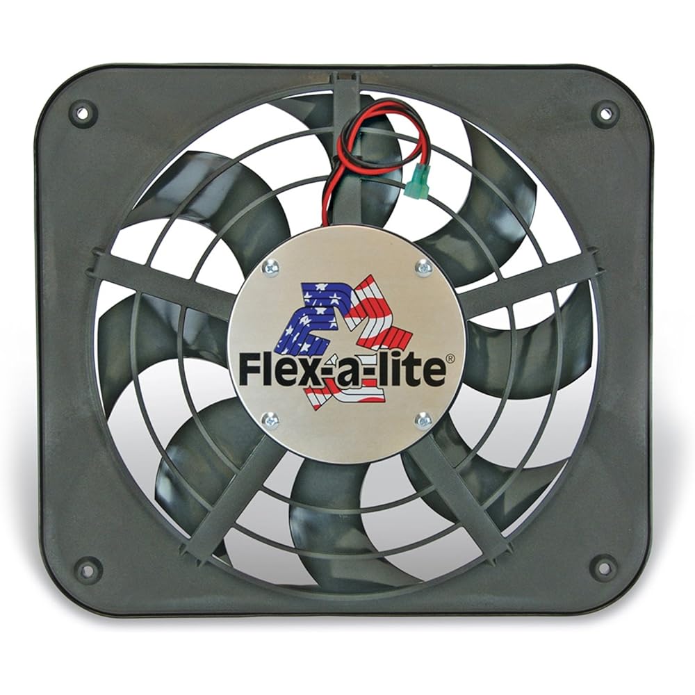 Flex-A-LITE 111 Ropro File S-Blade Electric Puller Fan