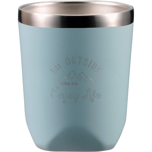 Captain Stag Mug Cup Double Stainless Steel Tumbler Vacuum Insulated Heat/Cold 290ml Monte